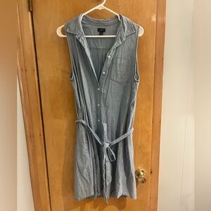 Gap Sleeveless Denim Dress